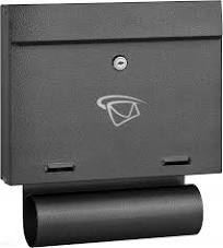 Skrzynka "ROMAN" na listy S-18T CZARNY